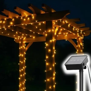 Solarni LED niz 14m 200 toplo belih dioda Home SLC200WW