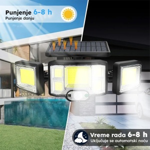Solarni led reflektor sa PIR senzorom 30W LRFSL02 - Img 3
