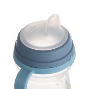 Šolja Sa Silikonskim Kljunom 150ml Plava Canpol Babies Bonjour Paris 56/612_blu - Img 3