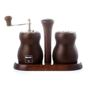 Stalak drvo so/biber 301T braon