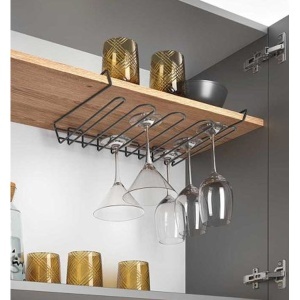 Stalak za čaše MyCrystal Lava 38x26x7cm Metaltex 361116 001 - Img 2
