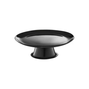 Stalak za tortu 25cm crno staklo Dajar DJ19146