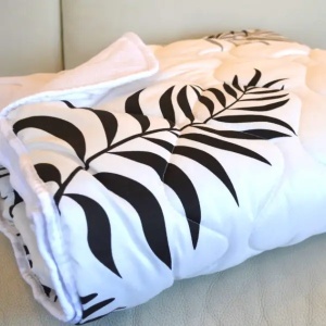 Štep deka Palm 200x200cm 626