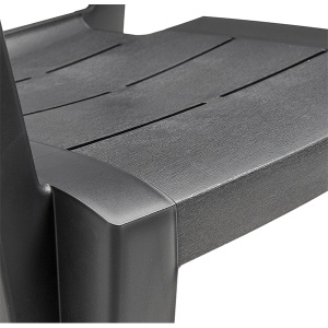 Stolica Julie Dinning Grafit Keter CU 246188 - Img 3
