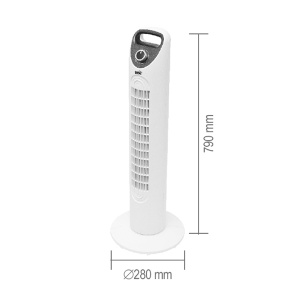 Stubni ventilator 45W 28x79cm Home TWF822 - Img 3