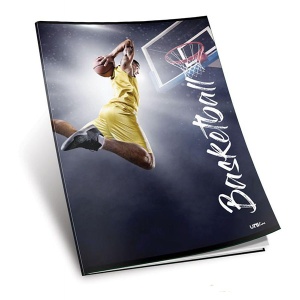 Sveska Basketball A4 meki povez na kockice UNL-0729k