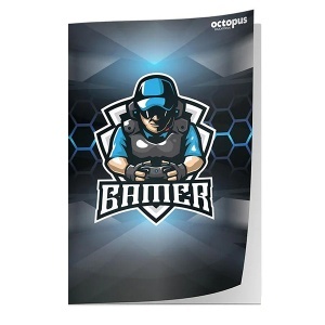 Sveska Gamer A4 meki povez prazna UNL-0809p