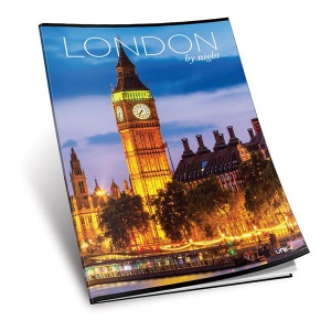 Sveska Gradovi London A4 format Meki povez UNI Line