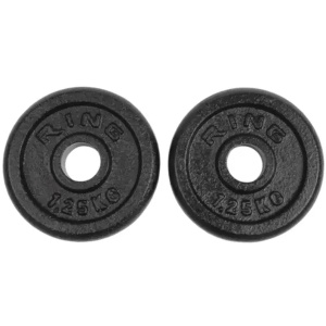 Tegovi 2x1.25kg crni standardni liveni Ring RX PLO1-1.25