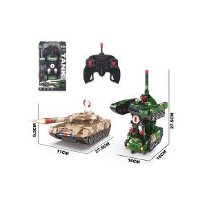 Tenk transformers na daljinsku kontrolu 1:18 54102 braon