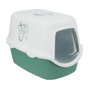 Toalet vico 40x40x56cm zeleno/beli