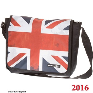 Torba na rame za školu 338-22 Retro England 4651