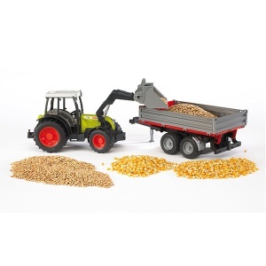 Traktor Claas kašika i prikolica Bruder 021122 - Img 2