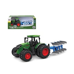 Traktor sa plugom sa duplim točkovima 42x16,3x17,5cm 467719