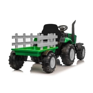 Traktor Sa Prikolicom Zeleni Premium Oprema - Img 4