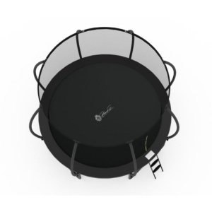 Trambolina Trampolina Premium Stil Crna 305cm sa merdevinama i unutrašnjom sigurnosnom mrežom - Img 2