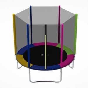 Trambolina Trampolina Premium Stil Multicolor183cm sa unutrašnjom sigurnosnom mrežom - Img 2