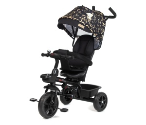 Tricikl Zlatno Crni BBO Sportisimo T188GBLACK