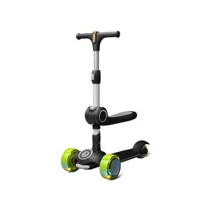 Trotinet sa sedištem Black Hot Mom J-20SBLACK