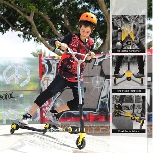 Trotinet Ski Skuter Z7 žuti Smart Trike 2221100 - Img 2