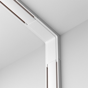 Ugaoni L konektor za ultra slim magnetne šine 145-59567 55x25mm Eurolamp 14754 - Img 2
