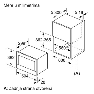 Ugradna mikrotalasna rerna serija 8 Bosch BFL634GS1 - Img 4
