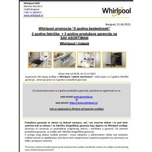 Ugradna rerna AKZM 8480 IX WHIRLPOOL ELE01418 - Img 2