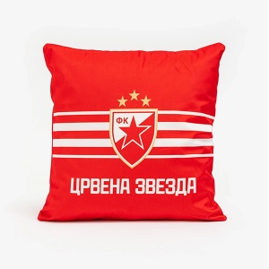 Ukrasni jastuk Crvena Zvezda Grb 45x45cm crvena