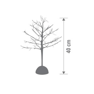 Ukrasno drvo sa LED diodama 40cm Home KAD33 - Img 2