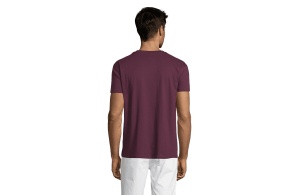 Unisex majica sa kratkim rukavima bordo Regent M 311.380.24.M - Img 3