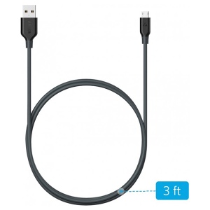 USB Kabl PL Micro USB Siva ANKER 158487 - Img 2