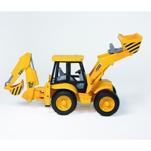 Utovarivač sa zadnjom kašikom JCB 4CX Bruder 024284 - Img 3