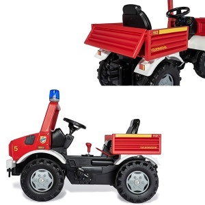 Vatrogasno vozilo sa prskalicom Unimog Rolly Toys 038275 - Img 3