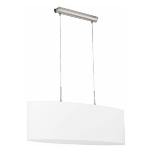 Visilica Mat Hrom-Bela 2Xe27 6129/2 Aura 2020499