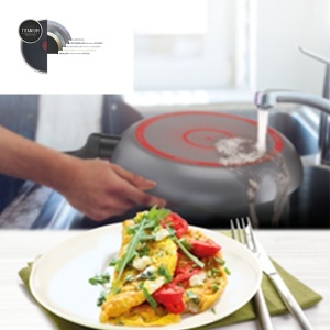 Vok tiganj Easy Plus Wok 28 cm Tefal B5691953 - Img 3