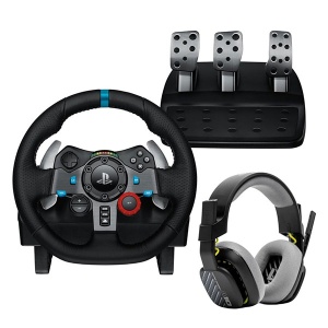 Volan G29 Driving Force i A10 slušalice Logitech 991-000486