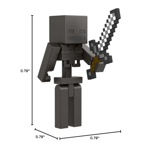 Wither Skeleton figura sa mačem Minecraft 1045453 - Img 4