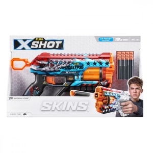 X-Shot Skins blaster Apocalypse Zuru 1044963 - Img 6