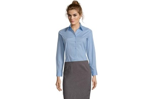Ženska košulja sa dugim rukavima sky blue Eden S 317.015.52.S