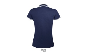 Ženska polo majica sa kratkim rukavima teget/bela Pasadena Women XXL 300.578.55.XXL - Img 5