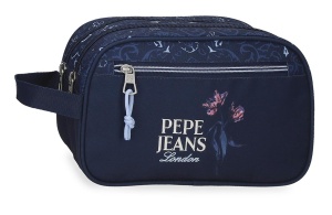 Ženski neseser sa 2 pregrade Lenay teget Pepe Jeans 61.244.42
