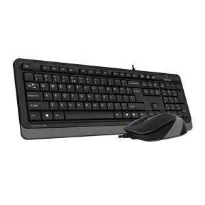 Žična tastatura i miš komplet F1010 FSTYLER US sivi A4 Tech - Img 2