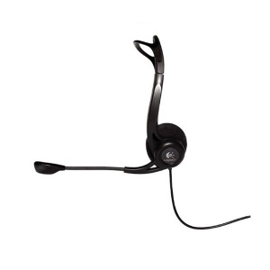 Žične slušalice sa mikrofonom PC960 crne Logitech USB - Img 3
