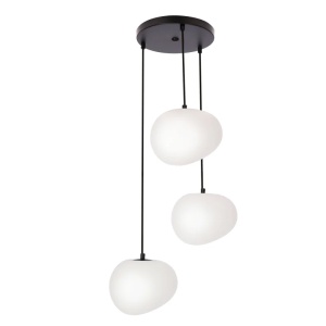 Zidna Lampa 20cm 3x40W E27 Stones 15066
