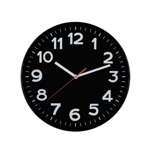 Zidni sat analogni 25cm Home AWC250BK