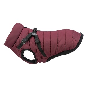 Zimska jakna sa amom za pse Trixie Pirou M 45cm bordo