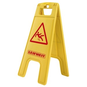 Znak upozorenja Mokar i klizav pod Leifheit LF 59107