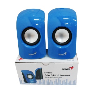 Zvučnici GENIUS SP-U115 USB powered 1.5W Blue I106012 - Img 3