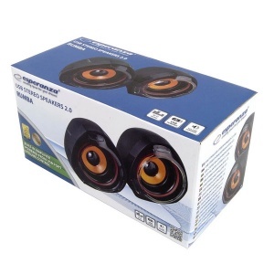 Zvučnici usb stereo 2x2,5W Rumba Esperanza EP141 - Img 2