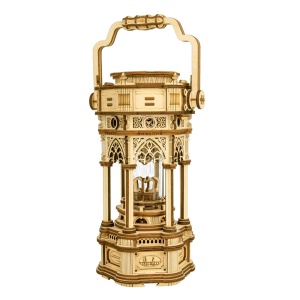 3D drvena slagalica Viktorijanska Lanterna drvo 14x11,5x30cm 336pcs